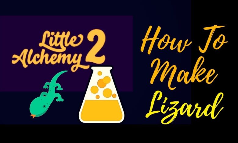 How to make lizard little alchemy